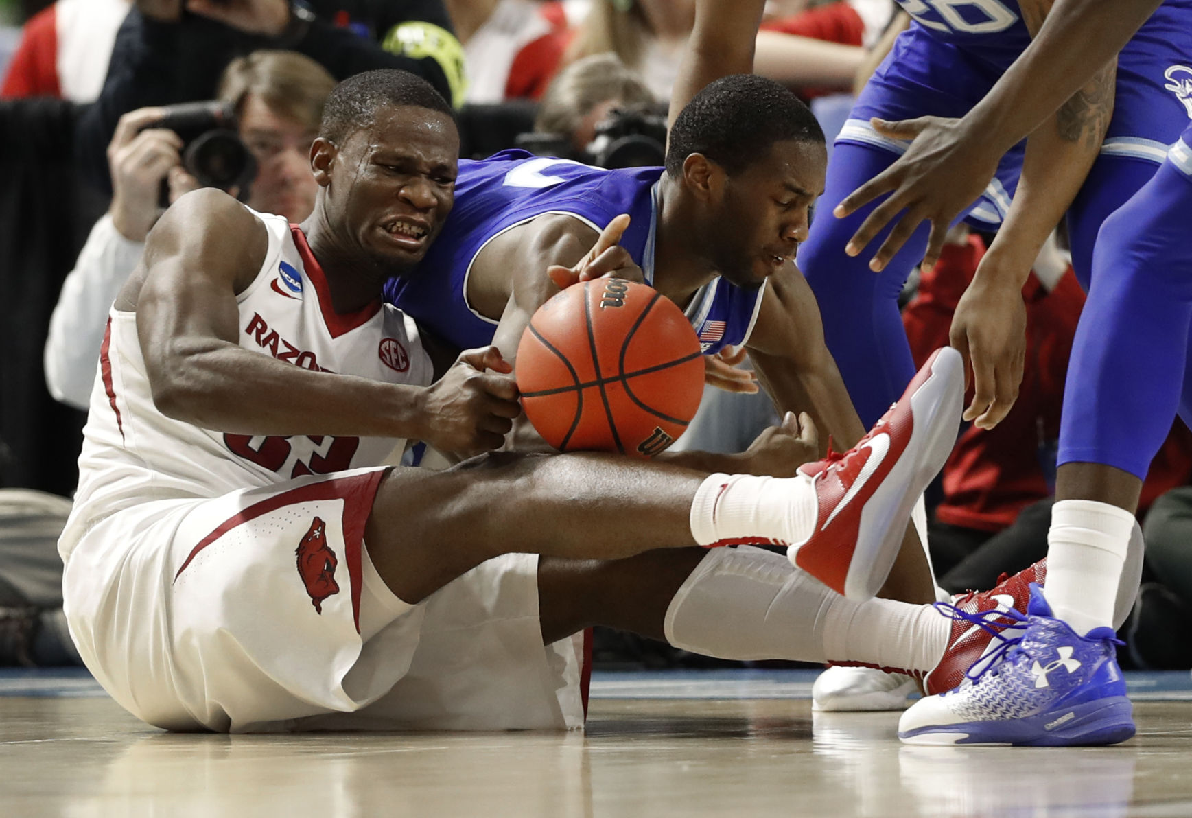 APTOPIX NCAA Seton Hall Arkansas Basketball